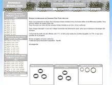 Tablet Screenshot of anneauxbrises.com